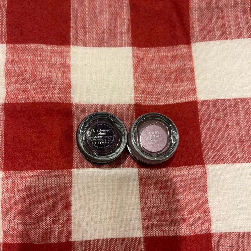 Tarte EmphasEYES Amazonian Clay Waterproof Cream Eyeshadow Lot of 2 NEW